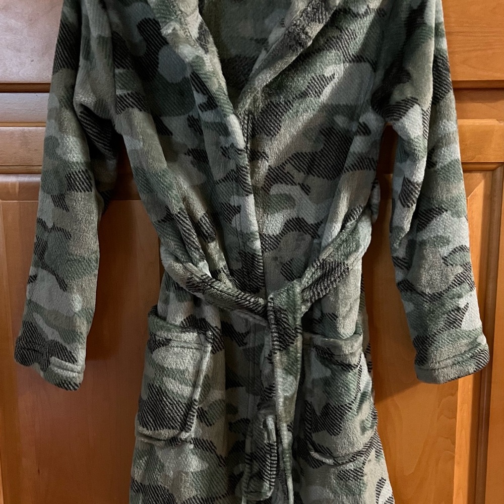 Wonder Nation Camouflage Kids Pajama Robe